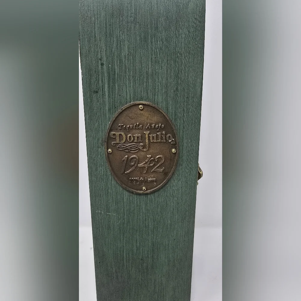 Vintage 1942 Don Julio coffin bottle box (empty box only) man cave‎ barware